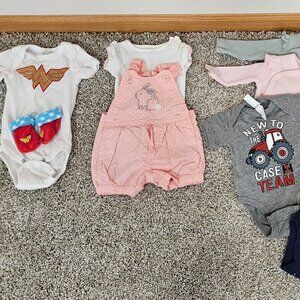 Newborn girl lot